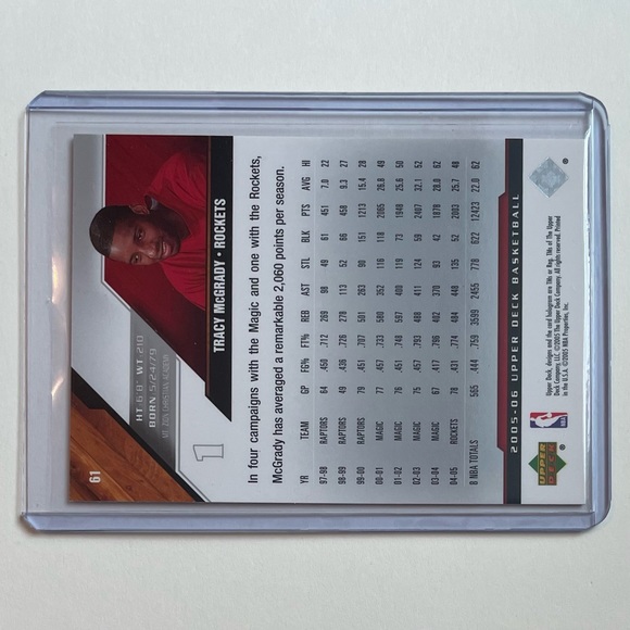 Lot of 3 Tracy McGrady Houston Rockets NBA Basketball Cards - Picture 8 of 8